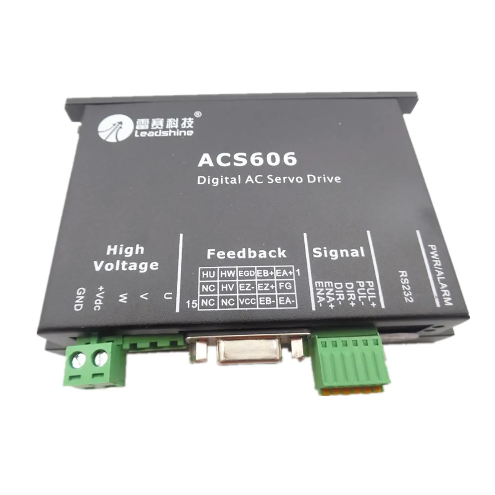 DSP бесщеточный сервопривод ACS606 18 60VDC Leadshine Цифровой Сервопривод переменного тока