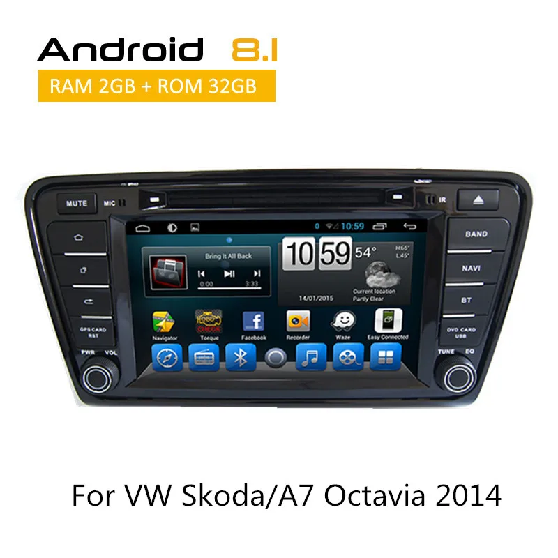 

For VW Skoda/A7 Octavia 2014 with Android Octa Core System Support DVD Player GPS WIFI Streering wheel Mirror-link Digital TV