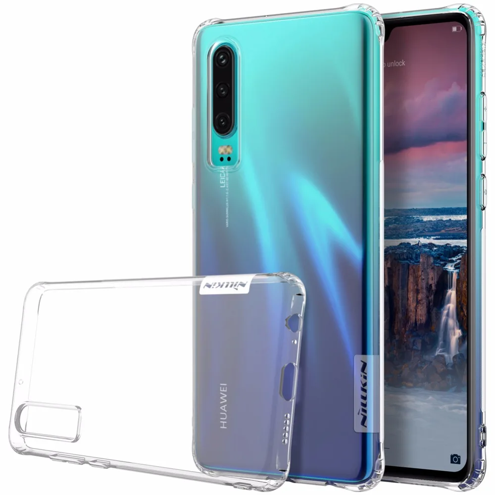 Прозрачный чехол для huawei P30 NILLKIN натуральный ТПУ, прозрачный мягкий чехол-накладка силиконовый чехол для huawei P30