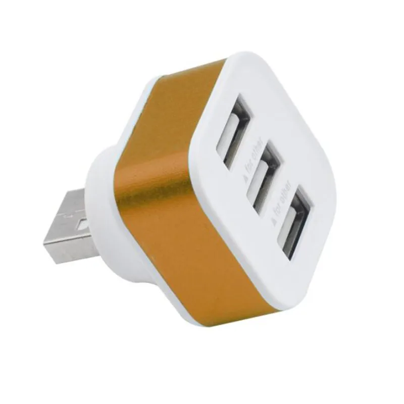 UVR 3 منافذ HUB العالمي الهاتف المحمول شاحن 2.1A التوصيل محول الطاقة ل فون سامسونج HTC هواوي الهاتف المزدوج USB شاحن سيارة