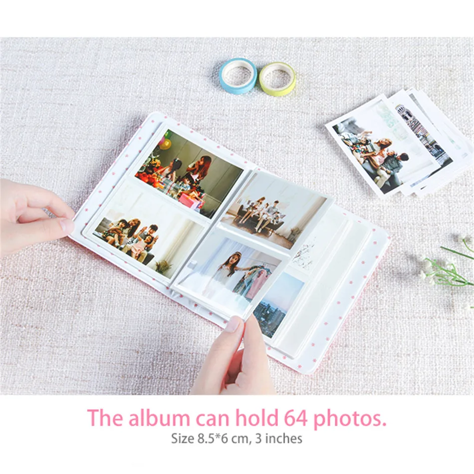 Чехол для фото моментальной съемки Mini 9 карманов Album64 для Fujifilm Instax Mini пленка 7s 8 25 50s 90 instax mini Polaroid