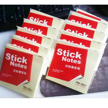 

Useful Memo Pad,Very Sticky Note Paper,Office & School Writing Supplies,for Student & Officer,Both Sides Can Be Wrote,100 Sheets