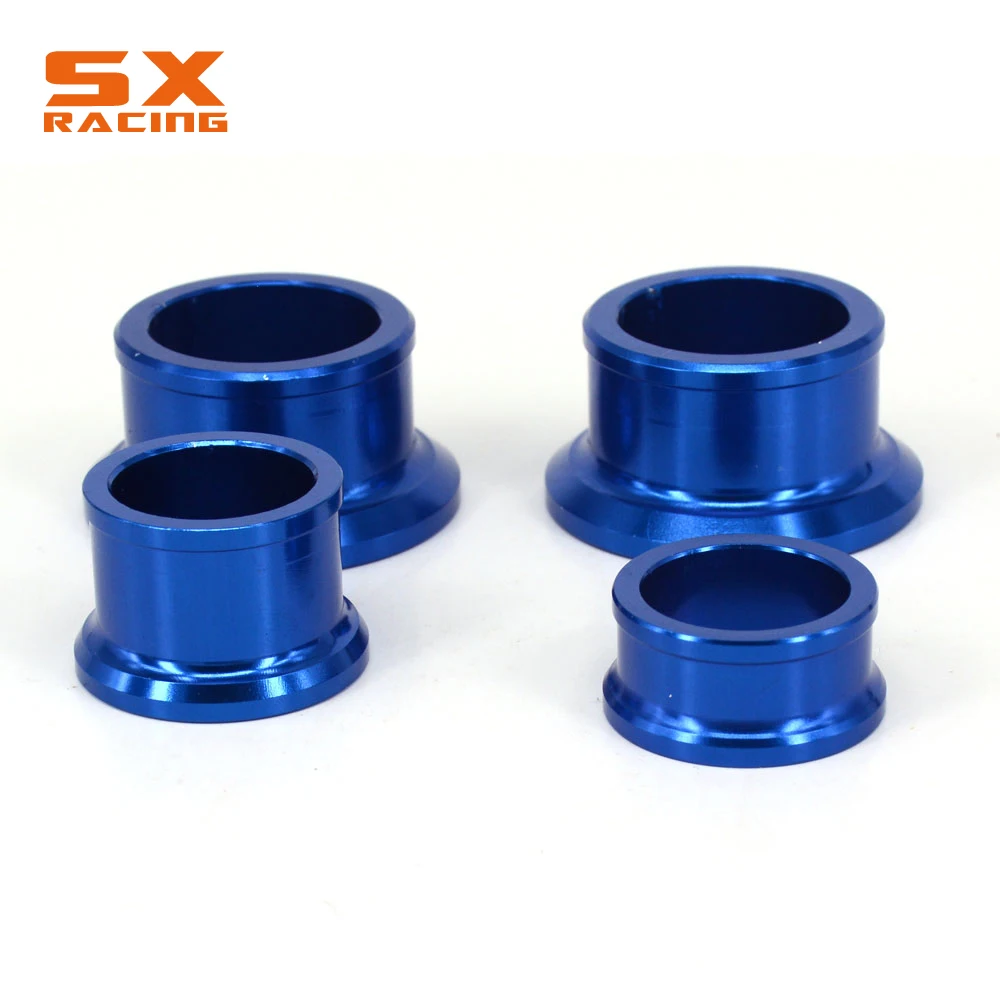 Motorbike CNC Front And Rear Wheel Hub Spacer Set For YAMAHA YZF250 YZ250F YZF450 YZ450F 2009-2013 Dirt Bike dirt bike rim parts