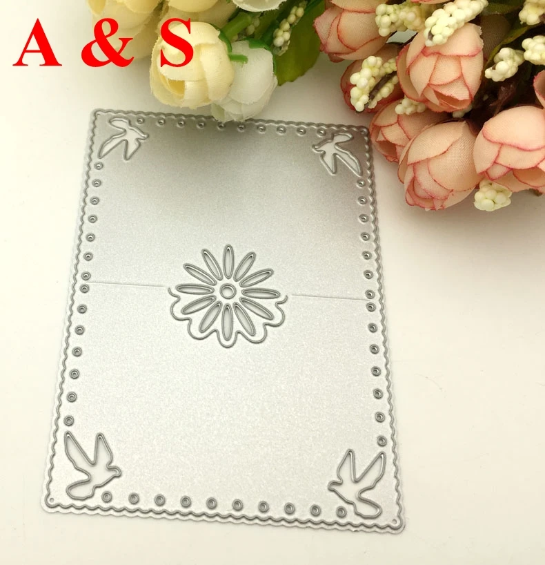  N326 METAL CUTTING DIES Flower Scrapbook card invitation paper craft party decor embossing stencil  - 32826849225