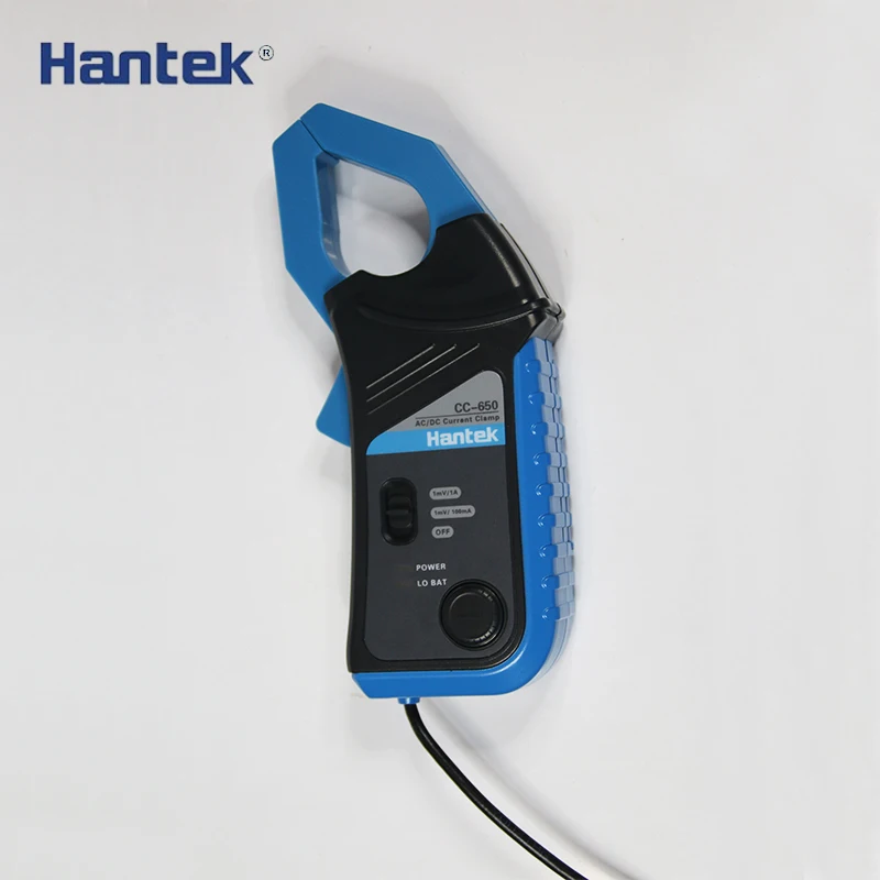 Hantek CC-650 CC650 AC/DC токоизмерительный клещи с BNC коннектором преобразователя Ручной осциллограф, мультиметр