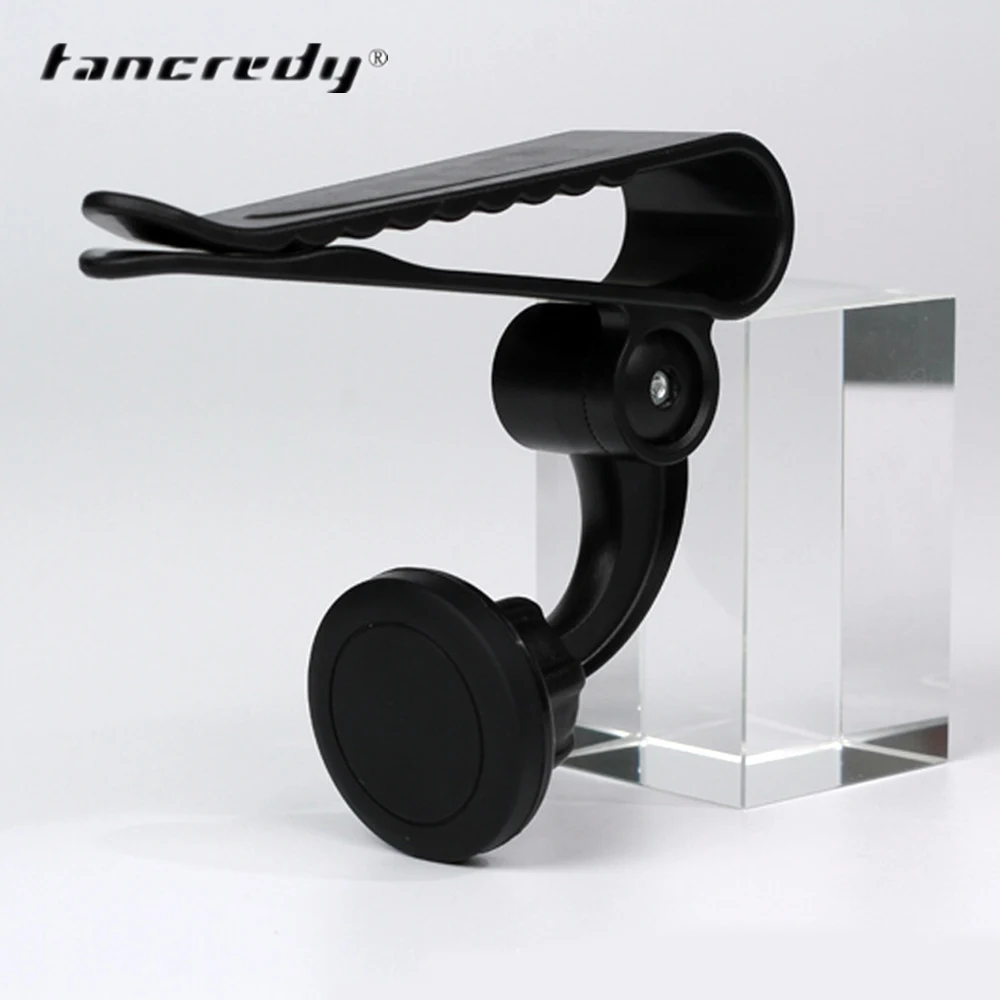 Tancredy Universal Car Mobile Phone Holder Auto Clip Car Sun Visor Clip