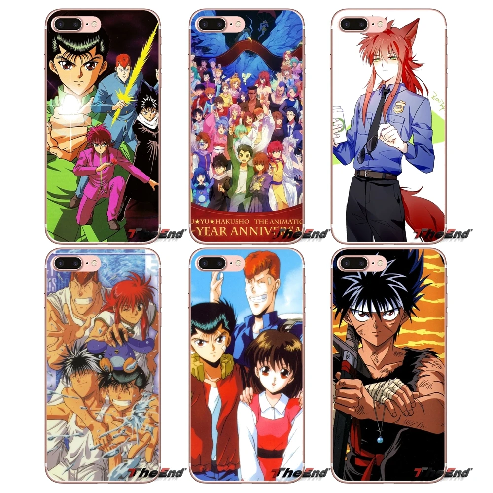 For Huawei G7 G8 P7 P8 P9 Lite Honor 4C 5X 5C 6X Mate 7 8 9 Y3 Y5 Y6 II 2 Pro 2017 Yu Hakusho Soft Mobile Phone Case Cover | Мобильные