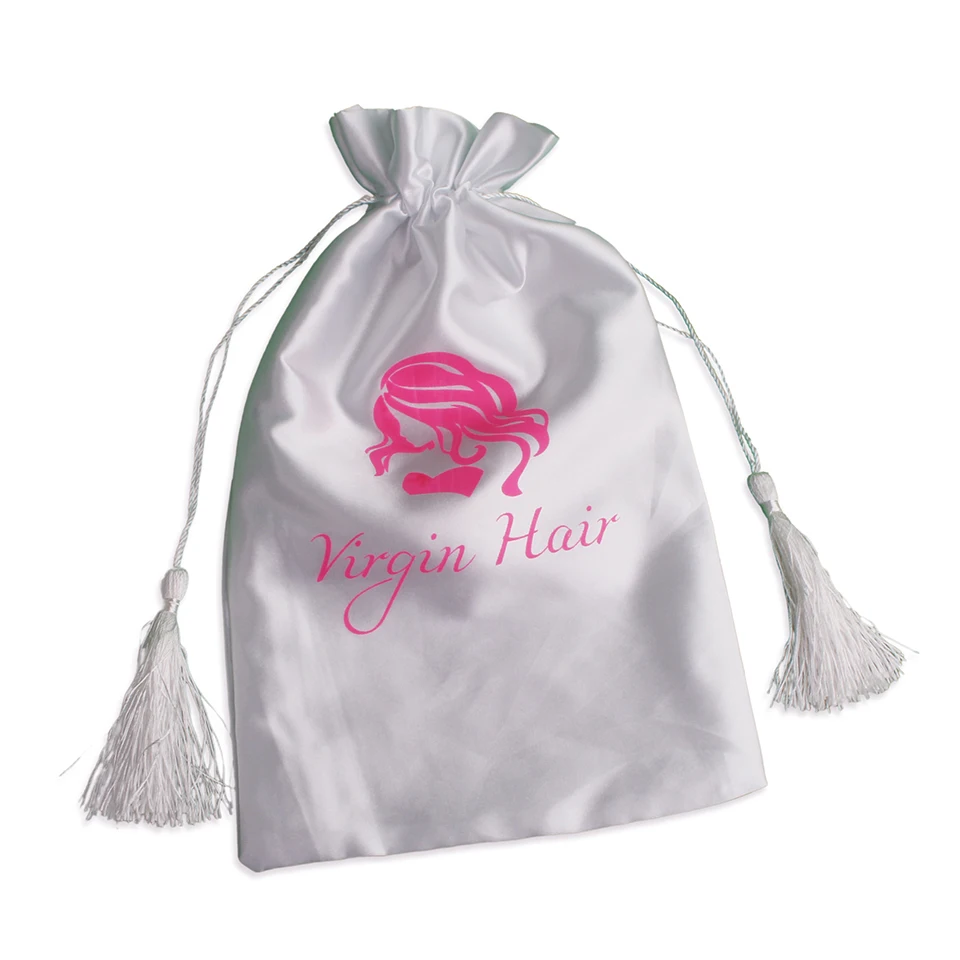 Mass Stock Satin Bags For Gift Hair Packaging Drawstring Silk Satin Bags For Gift Hair Packaging