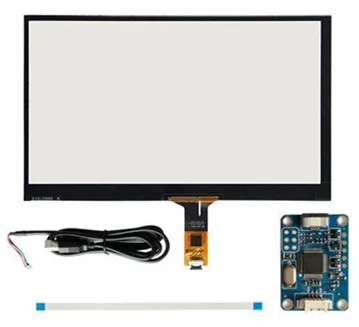 7 дюймовый ЖК дисплей для Raspberry Pi Banana HD с сенсорным экраном и дигитайзером панель