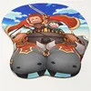 Fate/ Zero Weber and Rider  Gaming Mouse Pad Sexy Big Soft Breast 3D Mouse Pad New Arrival Wrist Rest H2.8cm/1.1