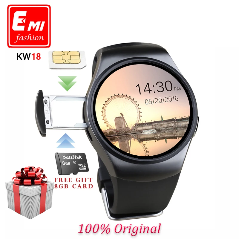 Prix pour E mi original kw18 pleine ronde ips coeur taux smart montre mtk2502 bt4.0 smartwatch pour ios et android samsung intelligent montre Prix pour E mi original kw18 pleine ronde ips coeur taux smart montre mtk2502 bt4.0 smartwatch pour ios et android samsung intelligent montre