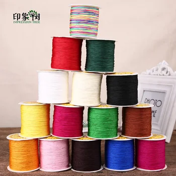 

350m /Roll Chinese Knot Braided Wire Nylon Thread DIY Crafts Bracelet Necklace Jewelry Thread Sewing Craft Decoration Thread 486