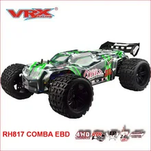 VRX Racing RH817 Cobra 1/8 масштаб 4WD электрический матовый RC грузовик, RTR w/40A ESC/590 мотор/8,4 V 1800mAh Ni-MH аккумулятор/2,4 GHz
