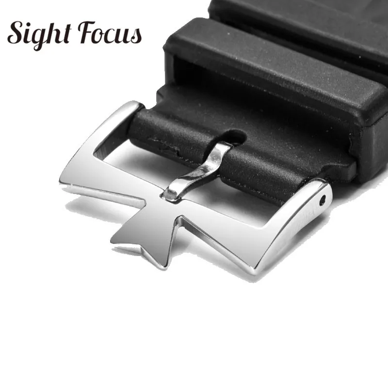 25x9mm della Gomma di Silicone Della Cinghia Degli Uomini per Vacheron  Constantin Cinturino VC All'estero Bracciali Nero Cinturini Per Orologi w  Acero spille Fibbia Cinture - AliExpress Watches