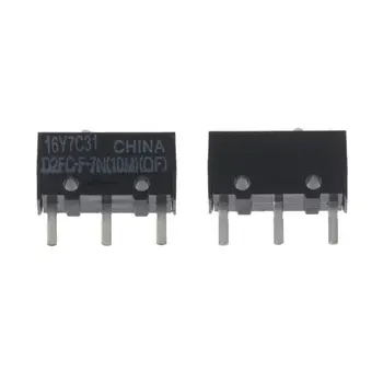 

2Pcs Original OMRON Mouse Micro Switch D2FC-F-7N(10M)(OF) for Logitech Microsoft Mouse Button