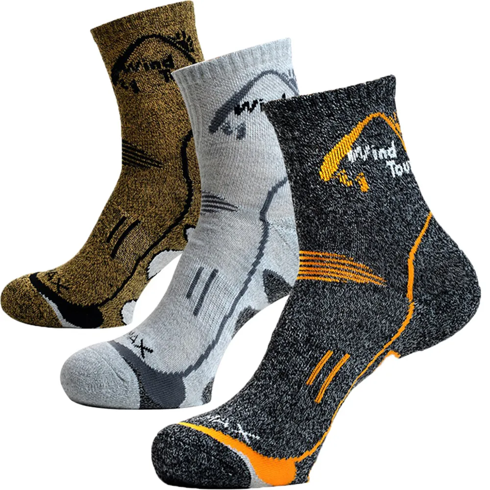 

(3Pair/lot)New Brand Men CoolMax Socks Male Outdoor Athletic Sport Socks Men Winter Thick/Thermal Warm Socks Short Running Socks