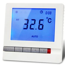 Центральный кондиционер конец термостат вентилятор контроллер обмотки комнатный термостат пол Отопление термостат MC-510