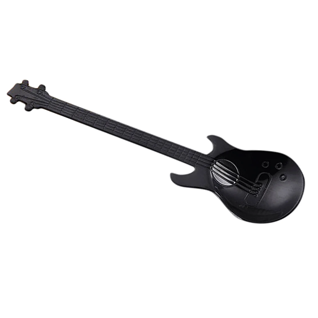 Stainless Steel Guitar Mixing Scoop Cocktail Stirring Spoon Bar Mixing Utensil Barware for mixing drinks smoothies