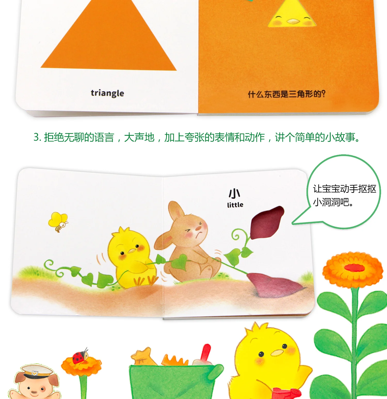 Bola de Frango Ilustrados para Crianças Aprender de Cor Forma e Digital Livros Educativos Flap Livro 4 3d Mod. 190930 12 Material escolar e de escritório