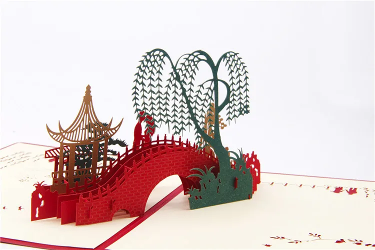 15*18 см 3d pop up Поздравительные Открытки День святого Валентина любовника с днем