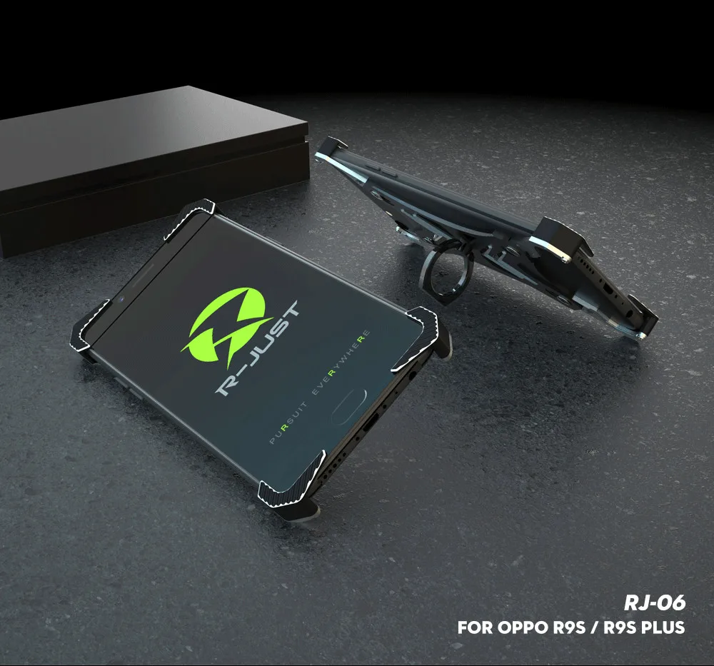 Алюминиевый сплав регулируемый ультра-светильник для мобильного телефона кронштейн для OPPO R9S без полей металлический бампер чехол для OPPO R9S Plus