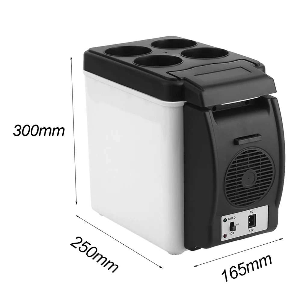 Practical 12V Car Small Refrigerator Mini Fridge Cooler & Warmer Enough Capacity 6L White No Need for Refrigerants Practical 12V Car Small Refrigerator Mini Fridge Cooler & Warmer Enough Capacity 6L White No Need for Refrigerants