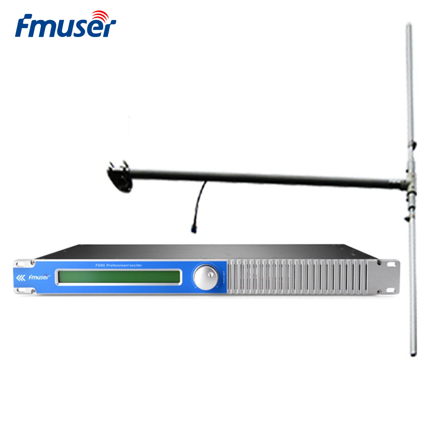 

FMUSER FMT5.0-150H 100W 150W FM Transmitter Kit FM Broadcast Transmitter+DP100 FM Dipole Antenna+30m Cable For FM Radio Station