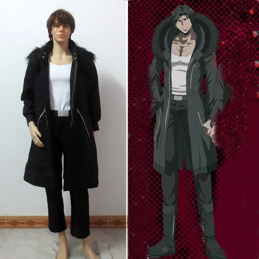 Косплей-костюм на Хэллоуин DanganRonpa Ronpa Juzo Sakakura | Тематическая одежда и униформа