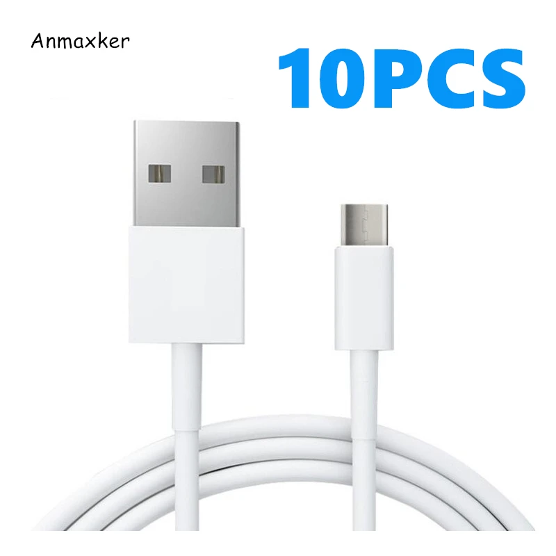 10pcs/Lot Wholesale Type C USB Mobile Phone Cable For Huawei Honor Play/V8/V9/V10/V11/V20 Fast Charger Data adapter | Мобильные