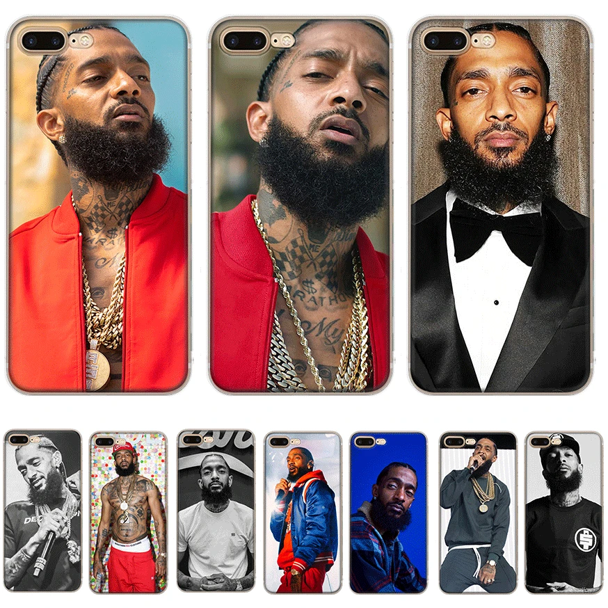 

Gerleek Nipsey Hussle Phone Case For Hard Cover iPhone 5 5s Se 6s 6 7 8 Plus X XR XS Max Shell