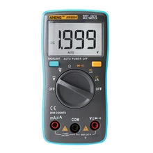 Auto Digital Multimeter 2000Counts Backlight AC/DC Ammeter Voltmeter Transform Ohm Frequency Capacitance Temperature Meter-XJ13