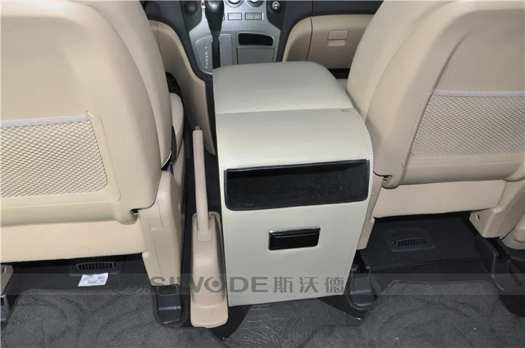 Для hyundai автомобильный подлокотник высокого качества деревянный кожаный материал Автомобильный Центральный ящик может сделать для любых моделей автомобилей
