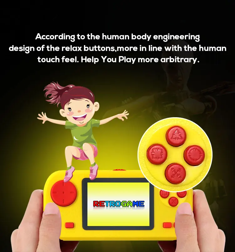 New Cheap 8 Bit mini Classic Handheld Portable Game Console Built in 288 No Repeat  Super Games