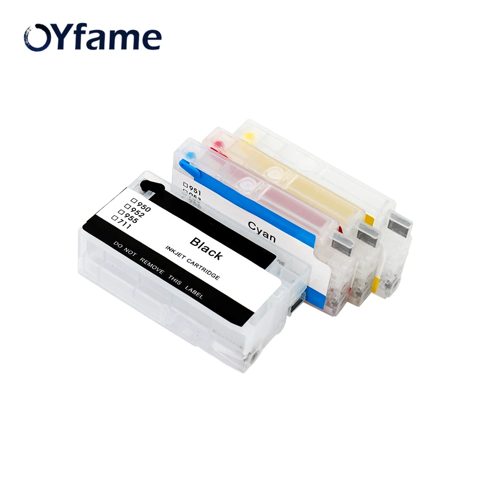 OYfame Replacemet 4 вида цветов для HP 954 пустой многоразовый картридж с чипом ARC принтера