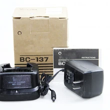 Литий-ионный аккумулятор Батарея док-станция+ стены Зарядное устройство BC-137 для BMW Icom IC-V8 IC-V82 IC-82 IC-A24 IC-A6 IC-T3H IC-F3GT IC-F3GS IC-F4GT/F4GS IC-F11