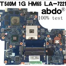 Abdo P5LJ0 LA-7221P материнская плата для ноутбука ACER 5830 5830T 5830TG ноутбук материнская плата PGA989 HM65 GT540M DDR3 тесты работы