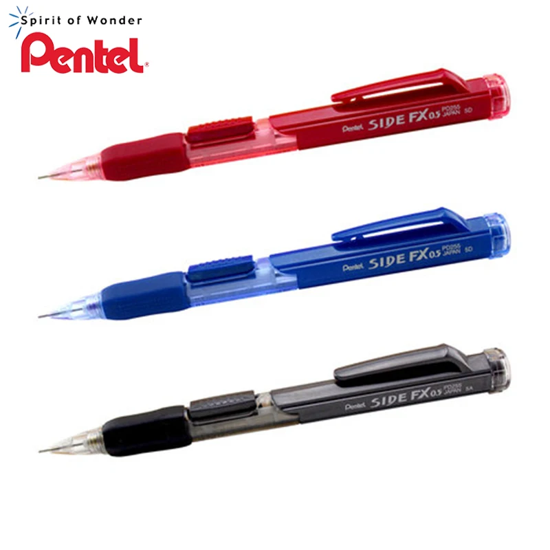 5 шт/лот PENTEL Pd255 затем удлинить резиновый механический карандаш assifs 3 см стержень 0,5