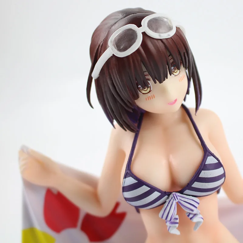 16 см благословение Katou Megumi одежда купальный костюм Горячая сексуальная фигурка Ver