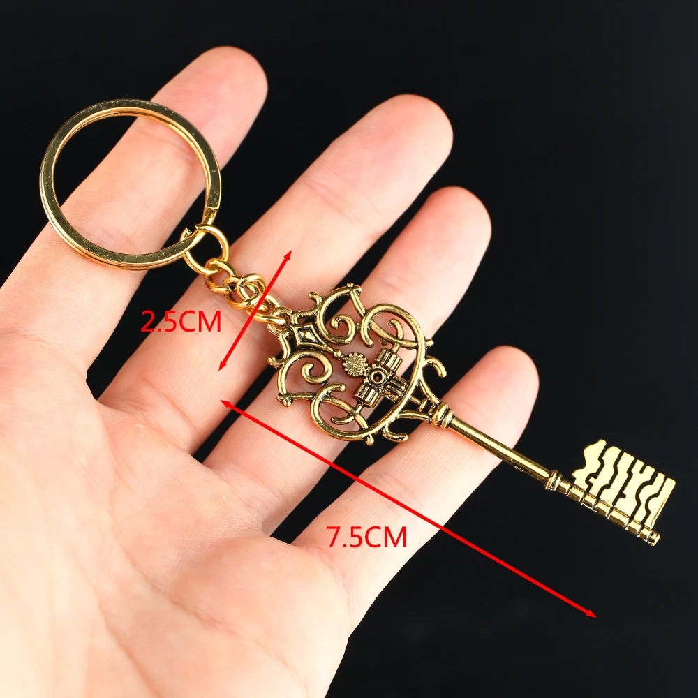 Nussknacker Key Chain Cosplay The Nutcracker And The Four Realms Keychain Key Holde Keyring Pendant Jewelry Fan Collection Props (15)