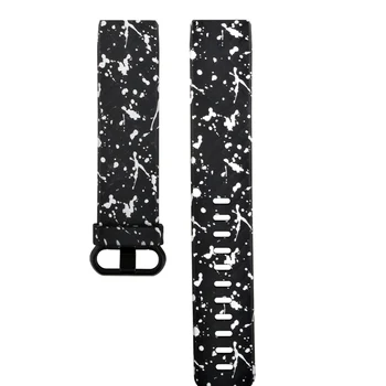 

Replacement Printing Silicone Band for Fitbit Charge 3 Smart Watch Fitness Wrist Strap Men Women Bracelet Smartwatch Watchband