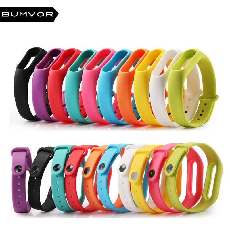  1 pcs Xiaomi mi band 2 Wrist Strap Belt Silicone Colorful Wristband for Mi Band 2 Smart Bracelet for Xiaomi Band 2 Accessories
