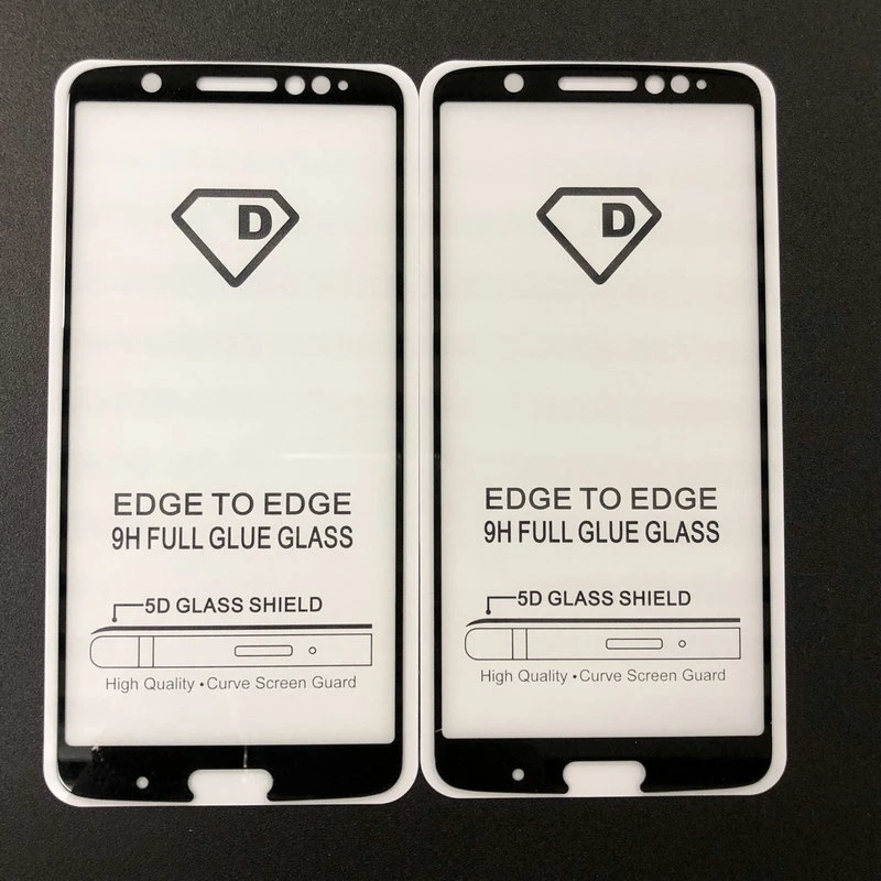 for Motorola Moto G6 Plus G6+ Full Cover AB Glue Tempered Glass Screen Protector Film 5.7&quot Anti fingerprint | Мобильные телефоны