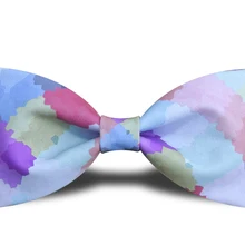 Модный Цветной женский галстук-бабочка, Женский галстук-бабочка с принтом, мужские свадебные галстуки ручной работы, мужские галстуки, дизайнерские Галстуки