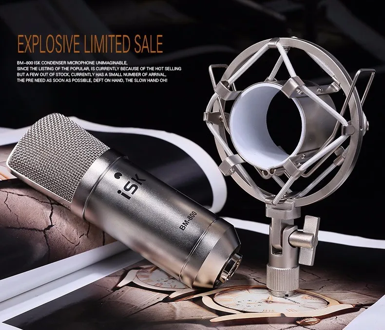 Original ISK BM-800 BM800 professional recording