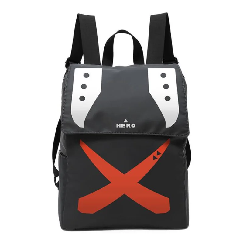 

My Hero Academia School Bag Akademia Bakugou Katsuki Backpack Cosplay Shoulders Bag For Traveler Student 39*15*30CM