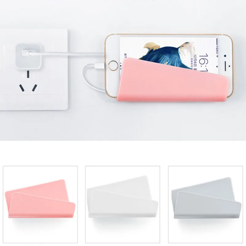 Wall Charger Phone Holder Mount Stand for IPhone Samsung