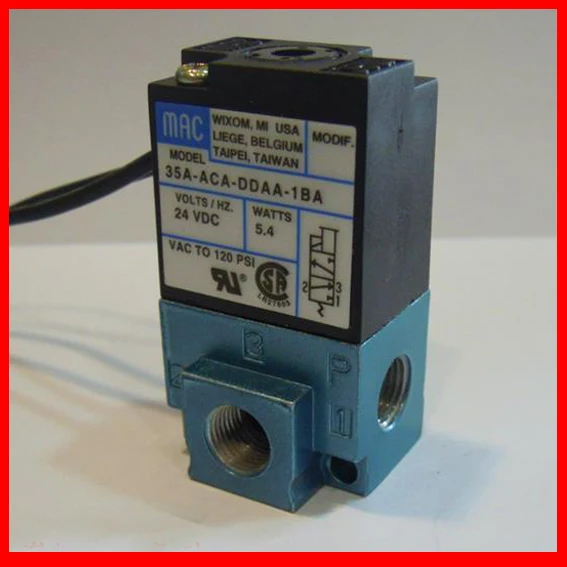 

MAC type DC 24V Drip molding machine Dispenser marking Machine High Frequency Valve; Model 35A-ACA-DDAA-1BA (35AACADDAA1BA )