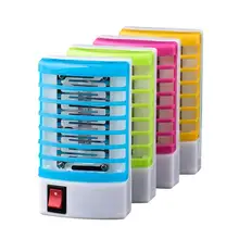 Фотокатализатор москитная убийца Бытовая мини-розетка многофункциональная Электроника от москитов Led убийца Москитная лампа