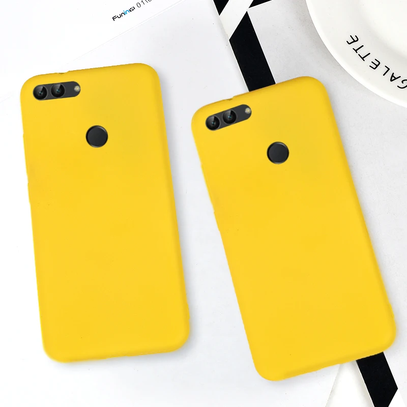 Soft TPU Phone Case For Huawei P Smart Enjoy 7s 7 8 Plus Y3 II Y5 2017 Y6 Y7 Prime Y9 2018 Nova 3 3i 2s 2 Plus Cover