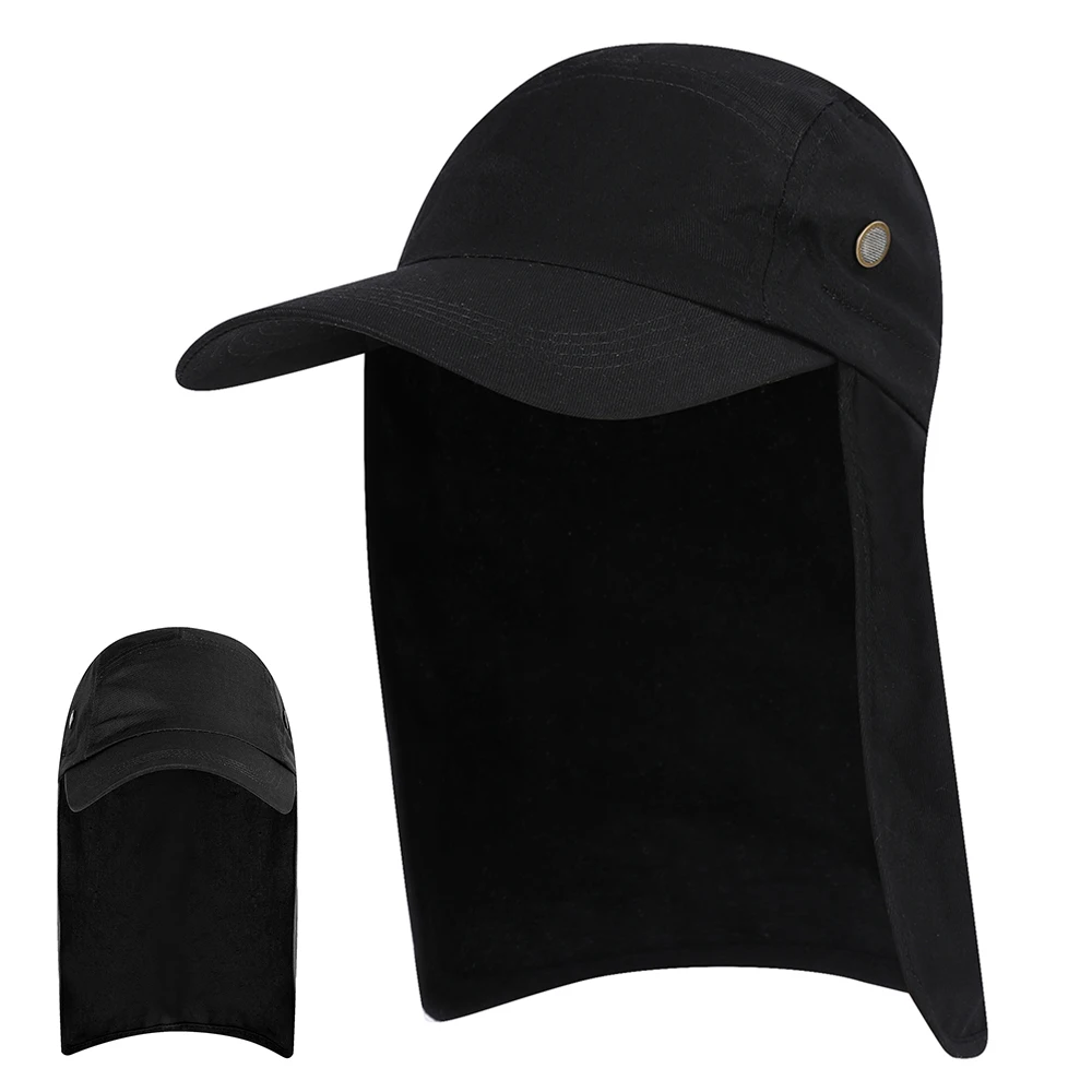 Sun Caps Flap Hats 360 degree Solar UV Protection Sun Hat Summer Men Women Sun Visor Cap Folding Neck Face Head Hat For Fishing - Цвет: style2